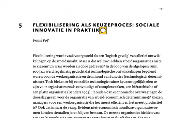 flexibilisering flexibilisering